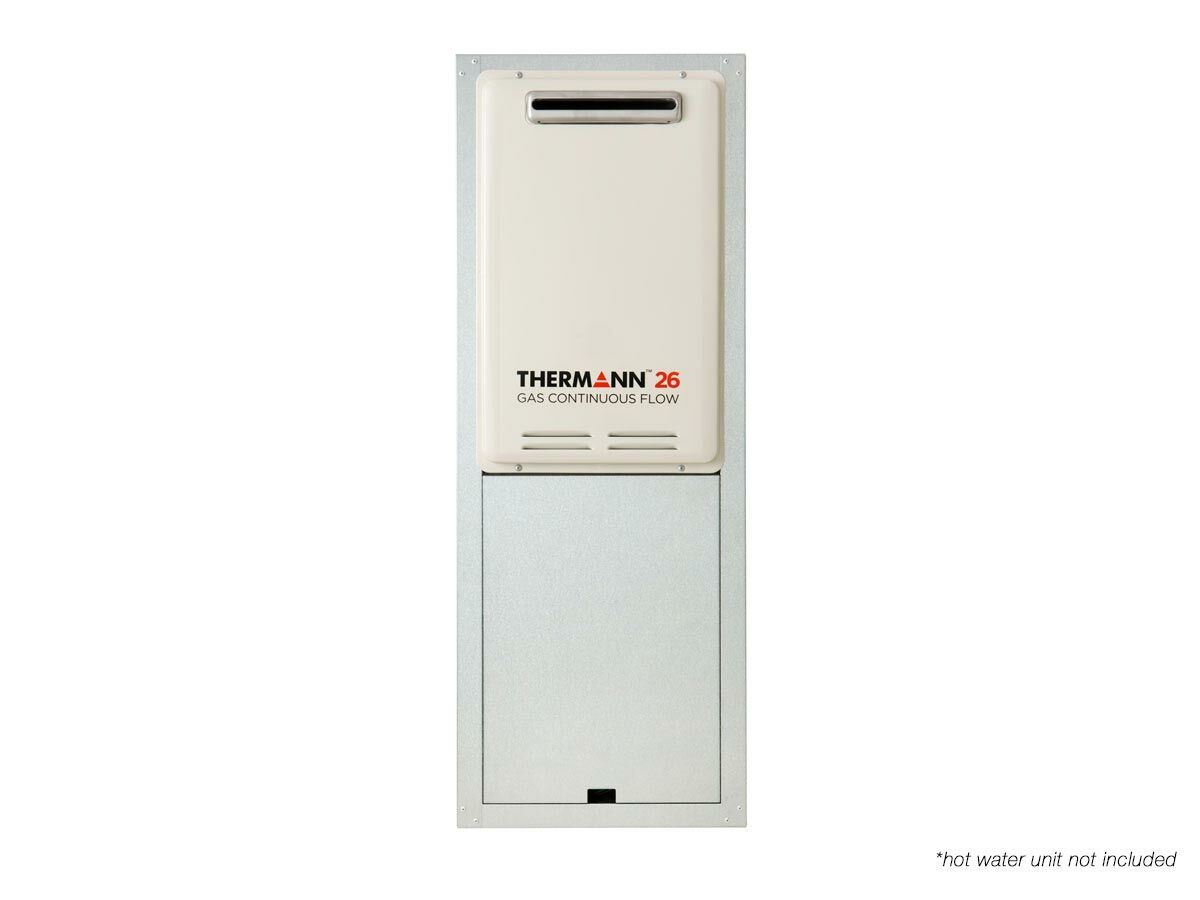 Thermann 5 Star Recess Box - Galvanised Finish
