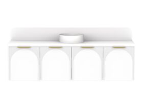 ADP Archie by Alisa & Lysandra All Door Wall Hung Vanity Unit Centre Bowl 1800 Friday