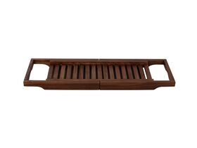 Mizu Bloc Adjustable Bath Rack Walnut