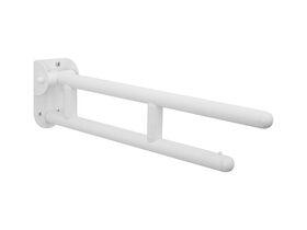 Raffaello Drop Down Rail 610mm Stainless Steel White