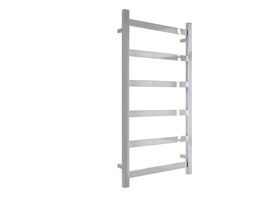 Mizu Bloc MK2 550 x 1050mm Heated Towel Rail Low Voltage 24V Polished Stainless Steel