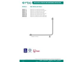 Installation Instructions - Raffaello Accessible Steel Grab Rail