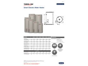 Specification Sheet - Thermann Smart Electric Hot Water Units