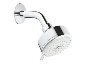 GROHE Tempesta Cosmopolitan 100 Wall Shower with Arm 4 Spray White (Not Star Rated)