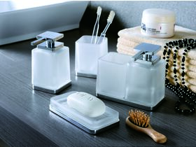 Milli Glance Soap Dish / Soap Dispenser / Tumbler Chrome