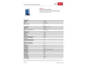 Specification Sheet - Maneurop MTZ32-4VI Compressor 3 Phase