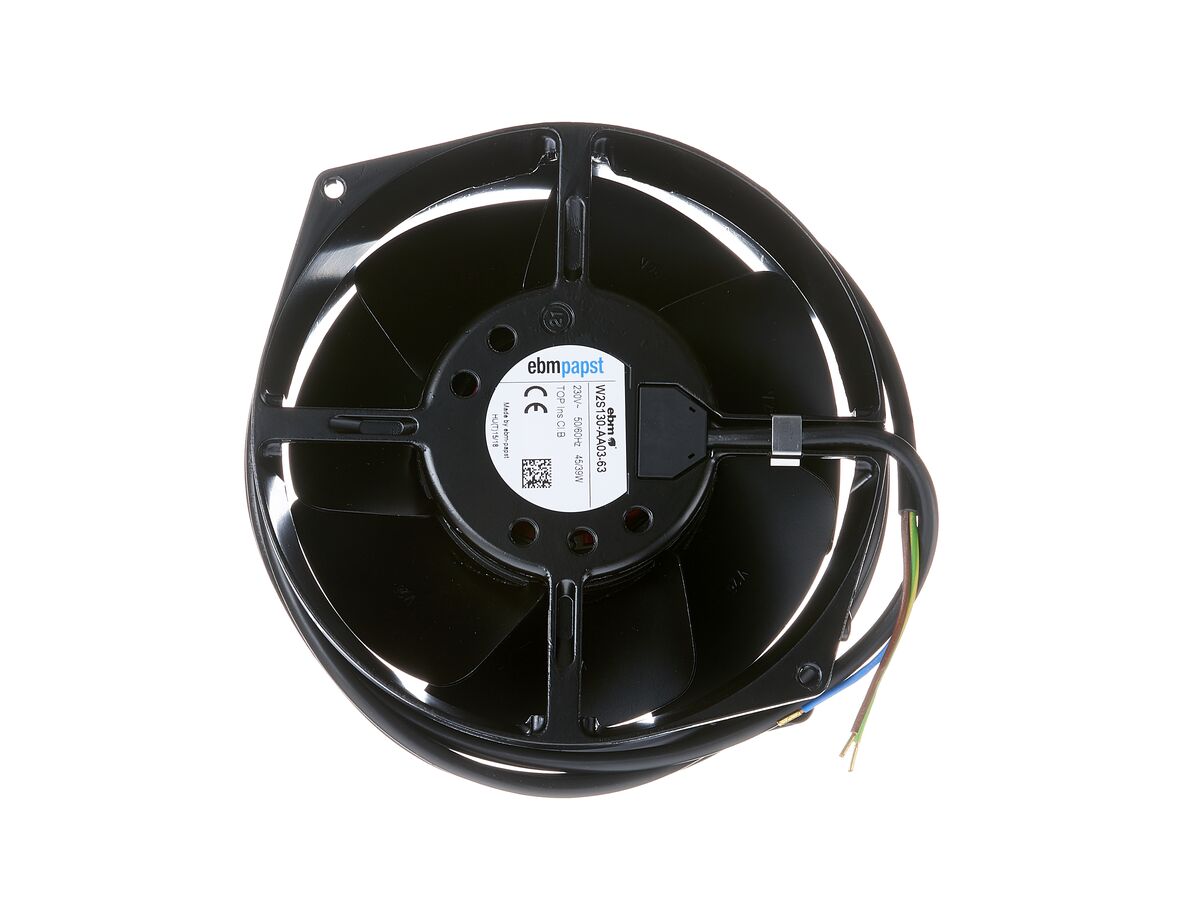 AC Compact Axial Fan with Wall Ring 130mm 230V 2 Pole