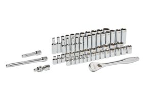 Milwaukee 3/8 inch Drive 56pc Ratchet & Socket Set