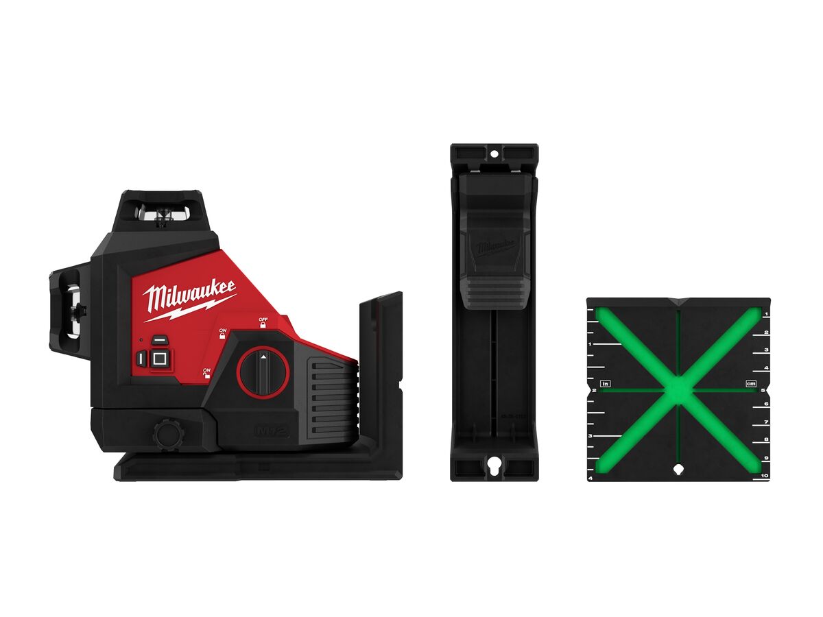 Milwaukee M12 3 Plane Laser (Tool Only) from Reece