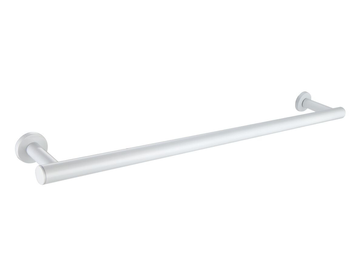Mizu Drift Towel Rail 600mm White from Reece