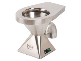 3Monkeez Pedestal Pan S Trap Stainless Steel (3 Star)