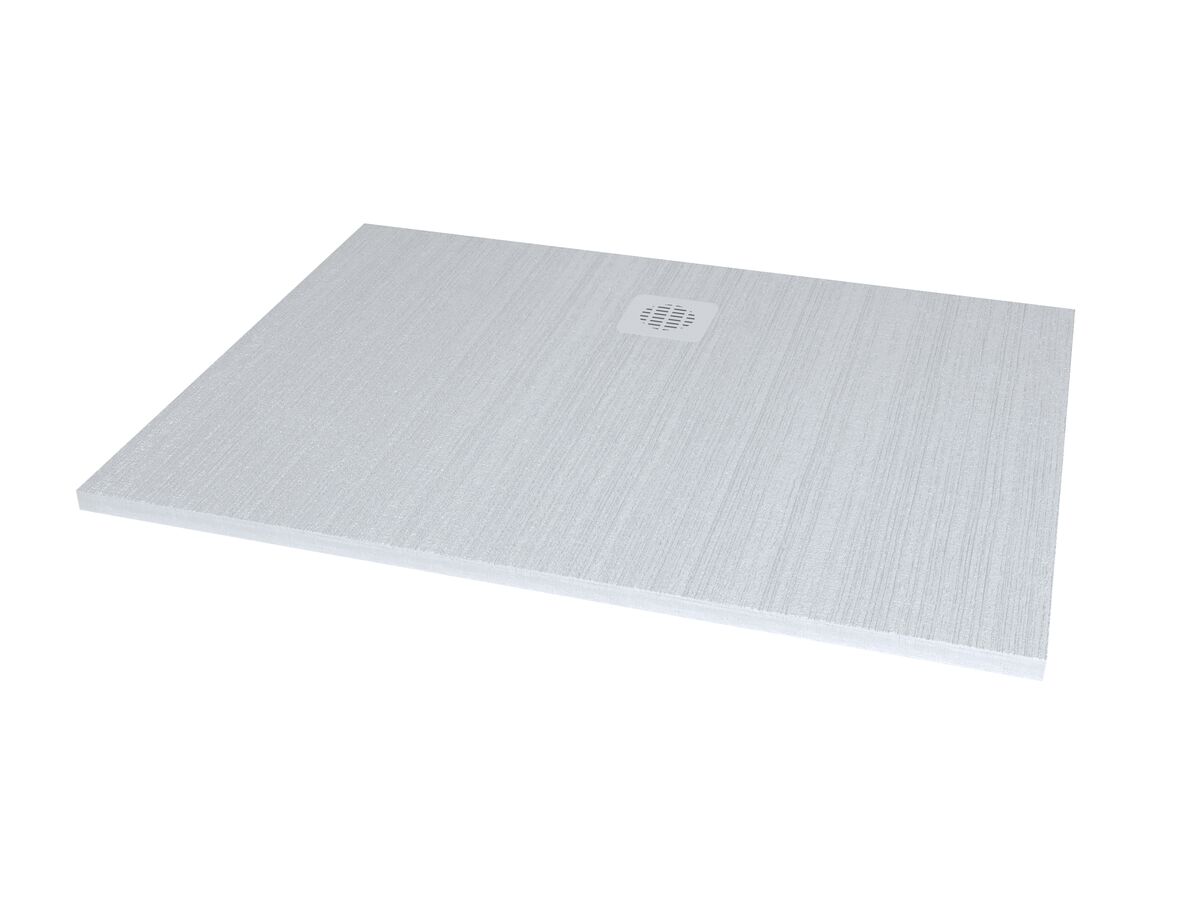 Roca Cyprus Stonex Shower Floor 1200mm x 900mm Blanco with Matching