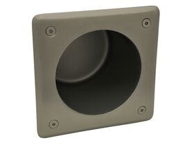 RBA Security Recessed Toilet Roll Holder Stainless Steel