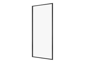 Kado Lux Frameless Shower Panel 900mm Matte Black