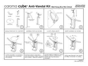 Installation Instructions - Caroma Cube Urinal Only 0.8ltr (3 Star)