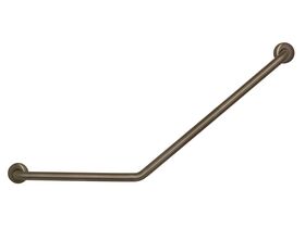 Grab Rail 40 Degree Angled 450mm x 700mm Left Hand Stainless Steel