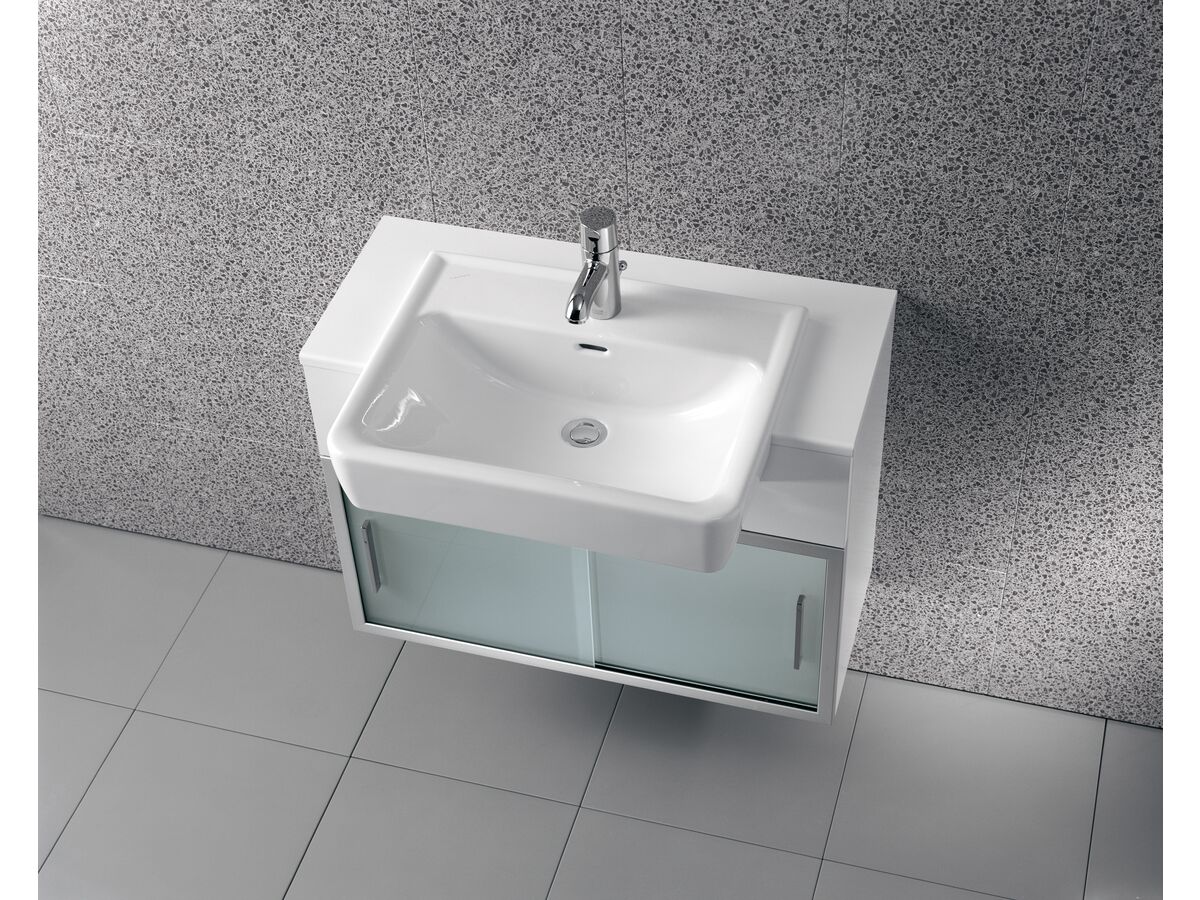 Laufen Pro A Semi Recessed Basin 560mm x 440mm 1 Taphole White