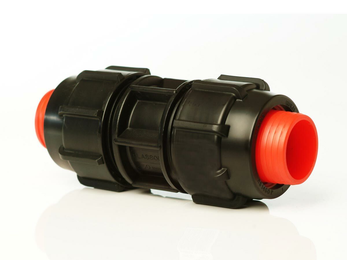 Plasson Rural (Imperial) Straight Coupling 7010 1" from Reece