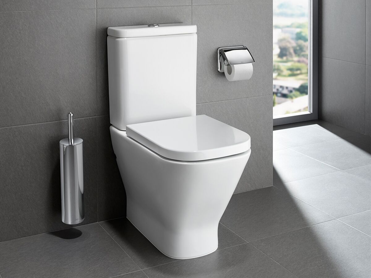 The Gap Rimless Close Coupled Back to Wall Toilet Suite White (4 Star)