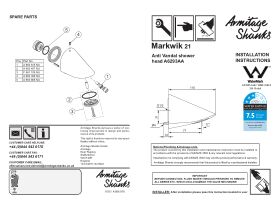 Technical Guide - Armitage Shanks Markwik Anti-Vandal Fixed Shower Head (3 Star)