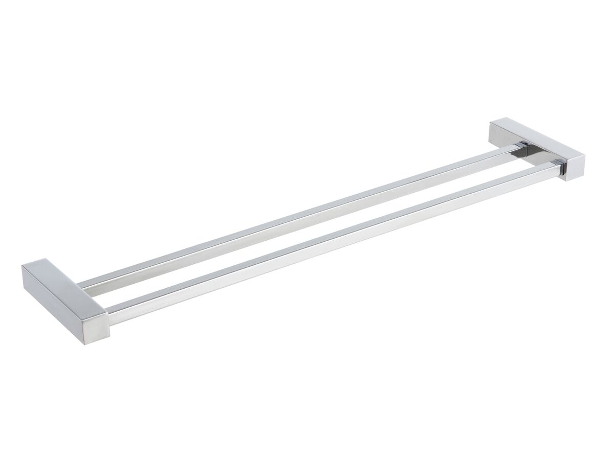 Mizu Bloc MK2 Double Towel Rail 550mm Chrome from Reece