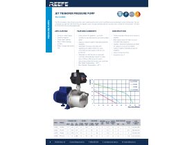 Specification Sheet - Reefe PRJ80E Premium Pressure Pump