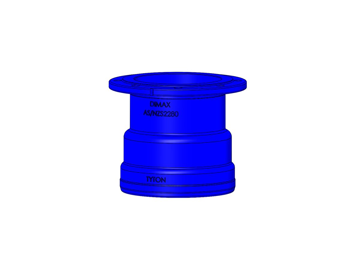Dimax Connector Socket-Flanged PN16 B5 200mm from Reece