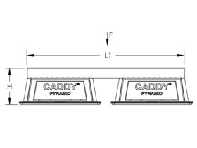 Caddy Pyramid Strut Bridge 42" (1067mm)
