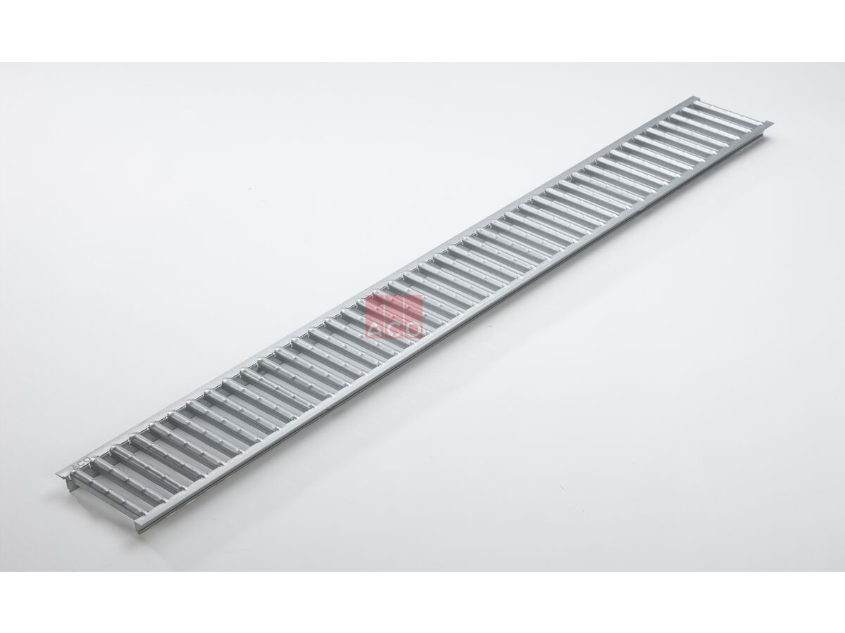 Aco Hexaline 1mtr Galvanised Grate Only