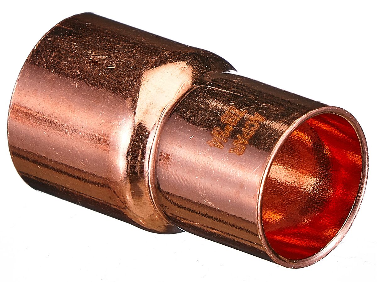 Ardent Copper Reducer 7/8" ID x 3/4" ID Packet of 2 from Reece