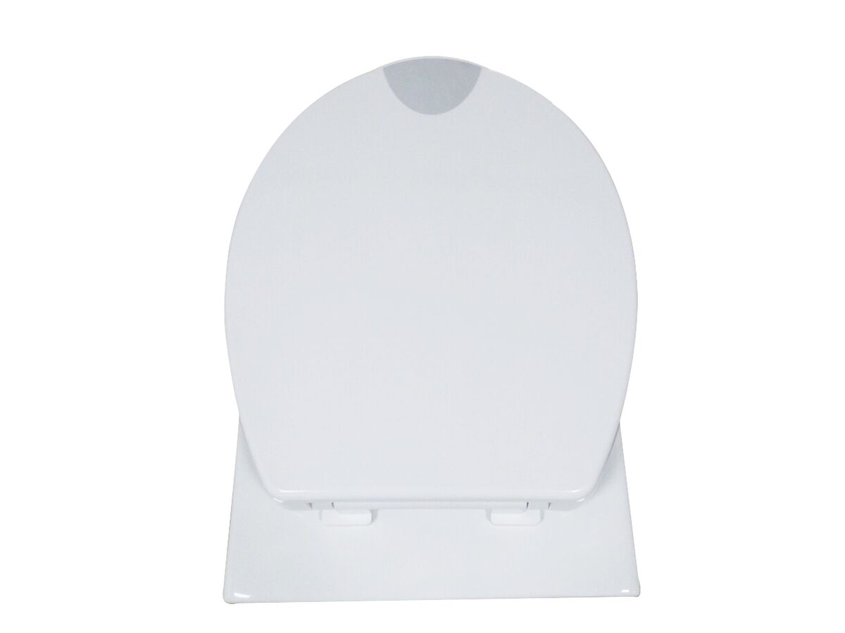 Posh Raised Soft Close Toilet Seat White from Reece