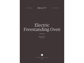 User Manual - Inalto Freestanding Induction Hob Oven 900mm Stainless Steel