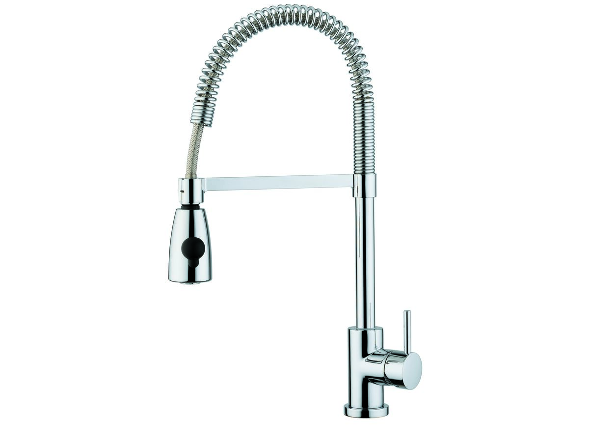 Nobili Oz T7 Pull Down Spray Sink Mixer Chrome (4 Star) from Reece