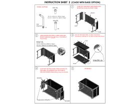 Installation Instructions - Condenser Cage with Base