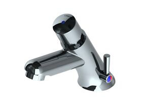 Ezy-Push Lead Safe Pillar Timed Flow Tap with Temp Control 6 sec