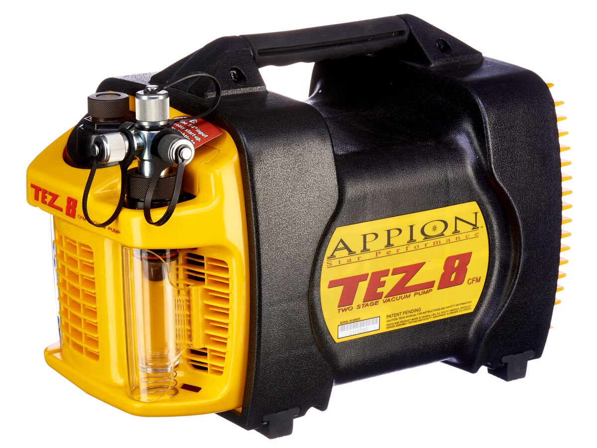 Appion Tez8 Two Stage Vacuum Pump 189 ltr/min