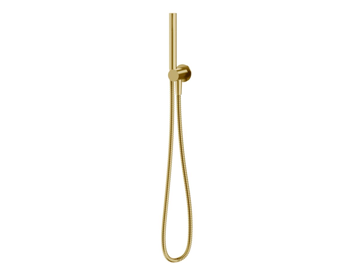 Milli Mood Edit Microphone Hand Shower with Fixed Bracket PVD Brushed Gold (3 Star)