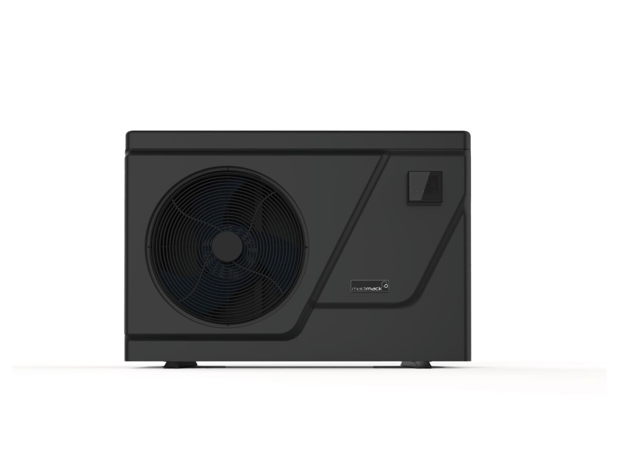 Madimack Summer 13Kw Pool Heat Pump Front from Reece