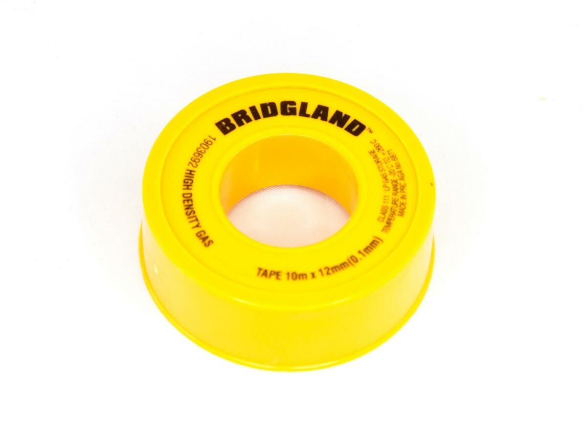 Bridgland Gas PTFE Tape 12mm x 10mtr from Reece