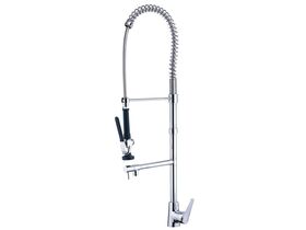 Gentec Jetflo Pre Rinse Unit Hob Mounted Hot & Cold Mixer with Pot Filler 4.5 Litre, (6 Star) Spray