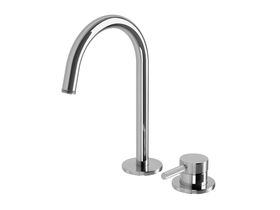 Hero - Milli Etch Hob Basin Mixer Set Chrome (6 Star)