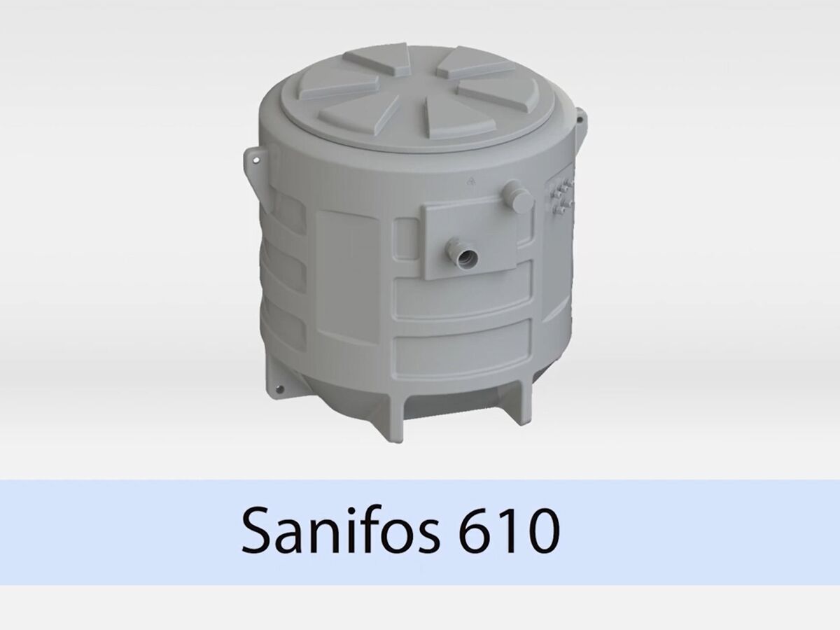 Product Overview - Sanifos 610 Cutter Pump