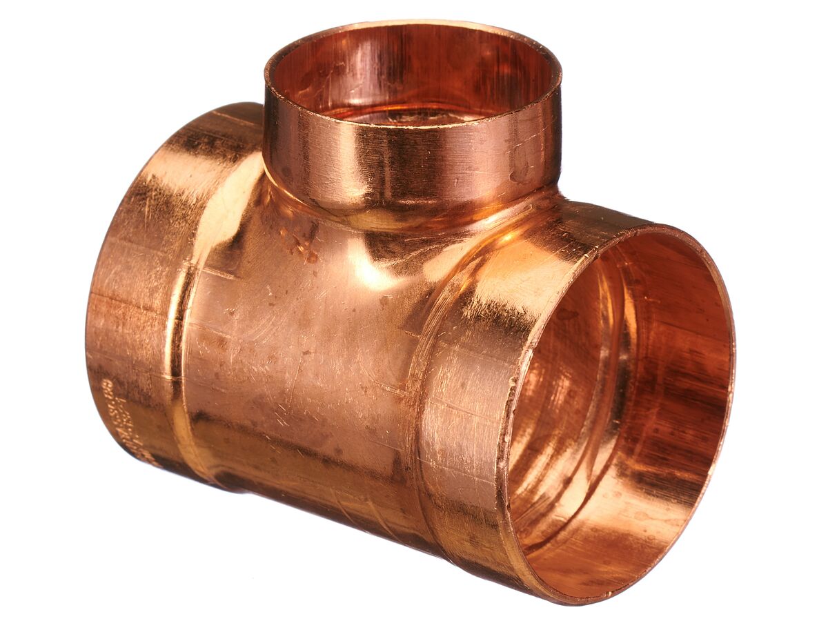 Ardent Copper Reducing Tee High Pressure 50mm x 40mm