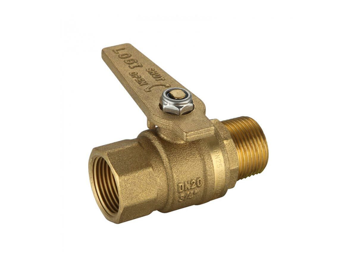 Ball Valve Male & Female Dual Approved Brass Lever Handle