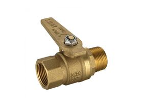 Ball Valve Male & Female Dual Approved Brass Lever Handle
