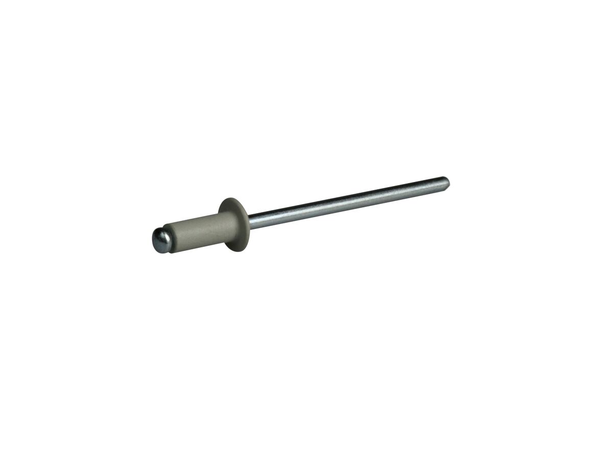 Bridgland Rivet Col/Steel 3.2mm(4-3)Shale Grey(100)