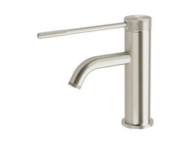 Hero - Milli Etch Basin Mixer Tap with Extended Lever Brushed Nickel (6 Star)