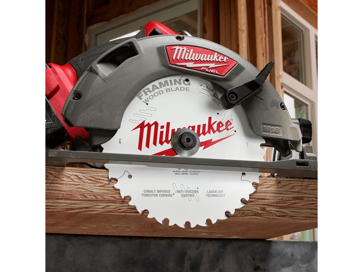 Framing Blade 7 1/4" 184mm 24T to suit Milwaukee Circular Saw