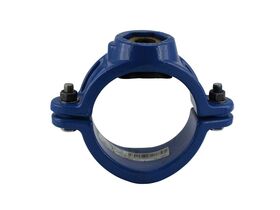 Tapping Saddle Coated S2 PVC 100mm x 20mm