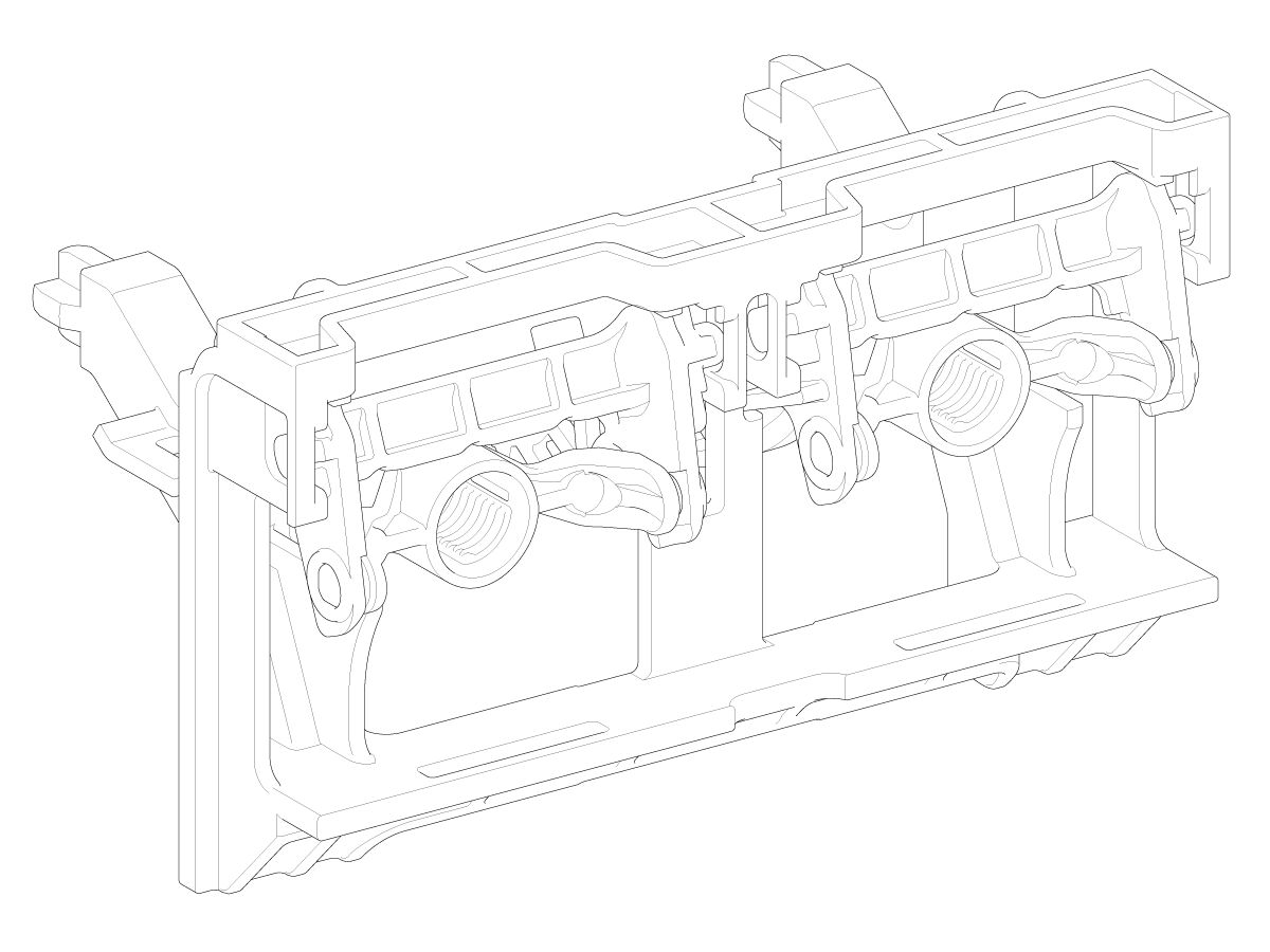 Geberit Transmission Block for Sigma Cistern 75m